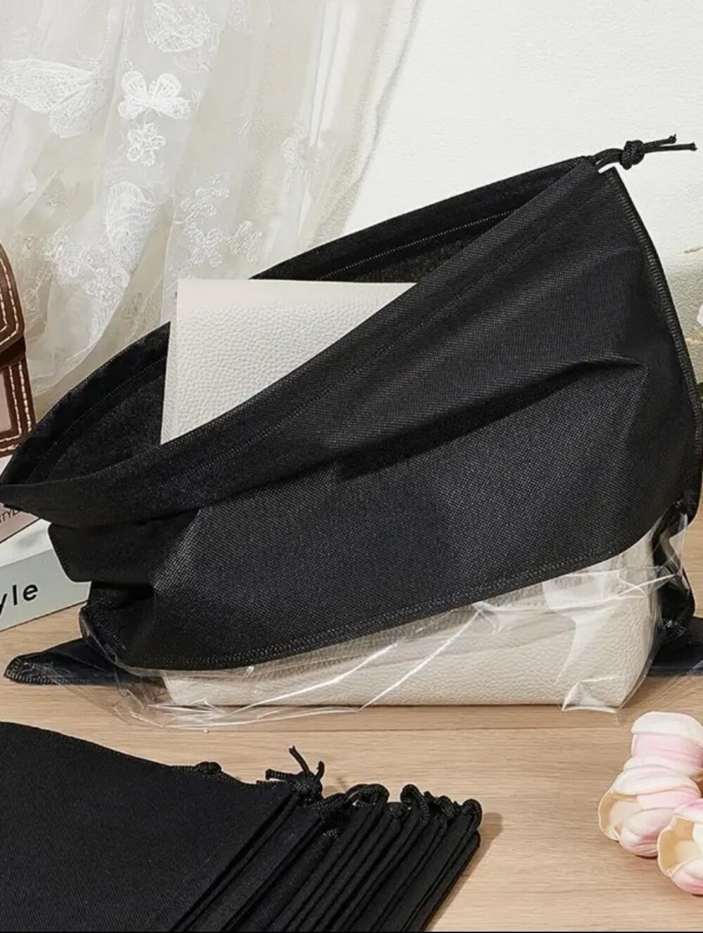 3 Piece Dustproof Bags. 11.81 Inches Sm - Picture 2 of 3